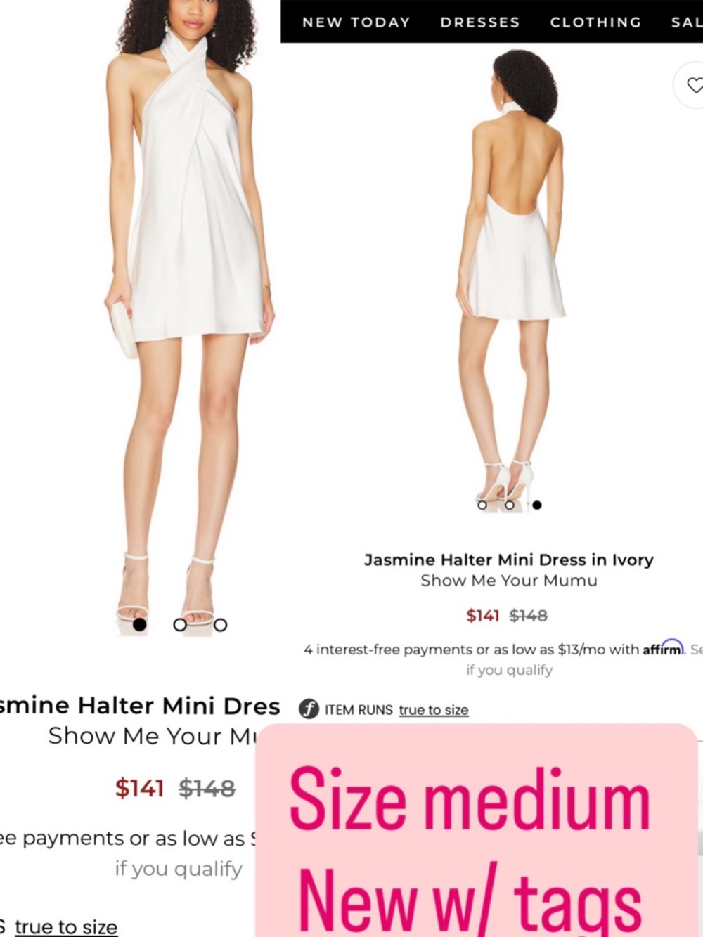 Show Me Your Mumu Jasmine Mini Dress